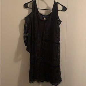 Francescas Black Dress Size M